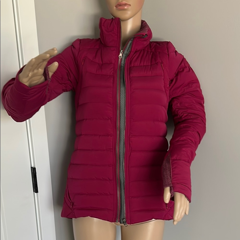 Lululemon Athletica Fuchsia Puffer Jacket